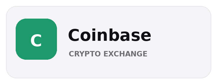 شعار Coinbase